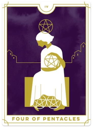 4 of pentacles