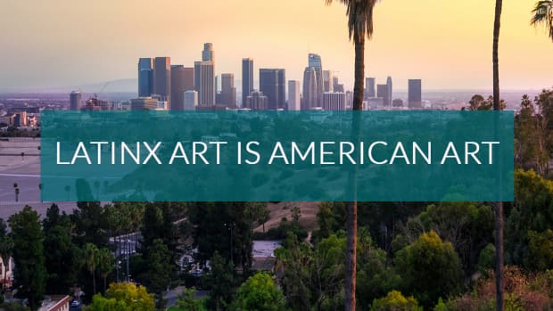 Latinx Art Is American Art Graphic