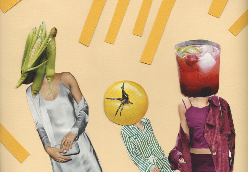 Collage by Emily Zirimis via Man Repeller