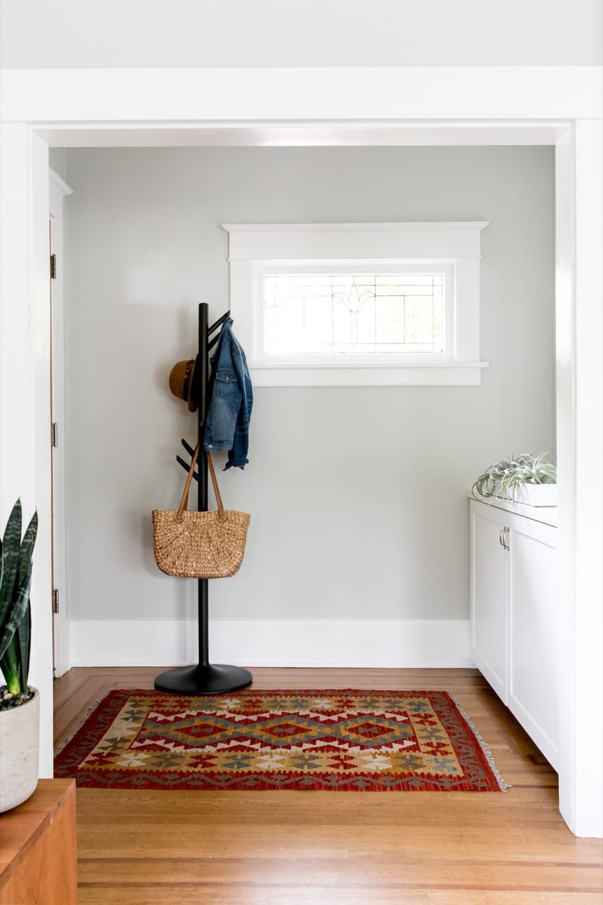 Christine's welcoming entryway. Image credit: Brooke Fitts