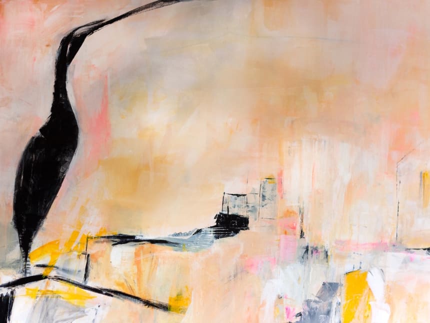 Painting by Melanie Biehle
